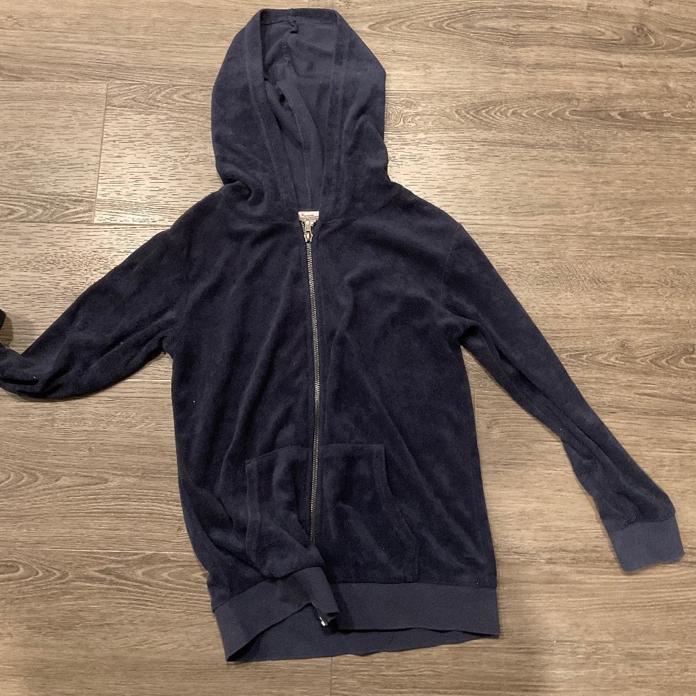 Vintage Havana zip up | girls navy zip up
